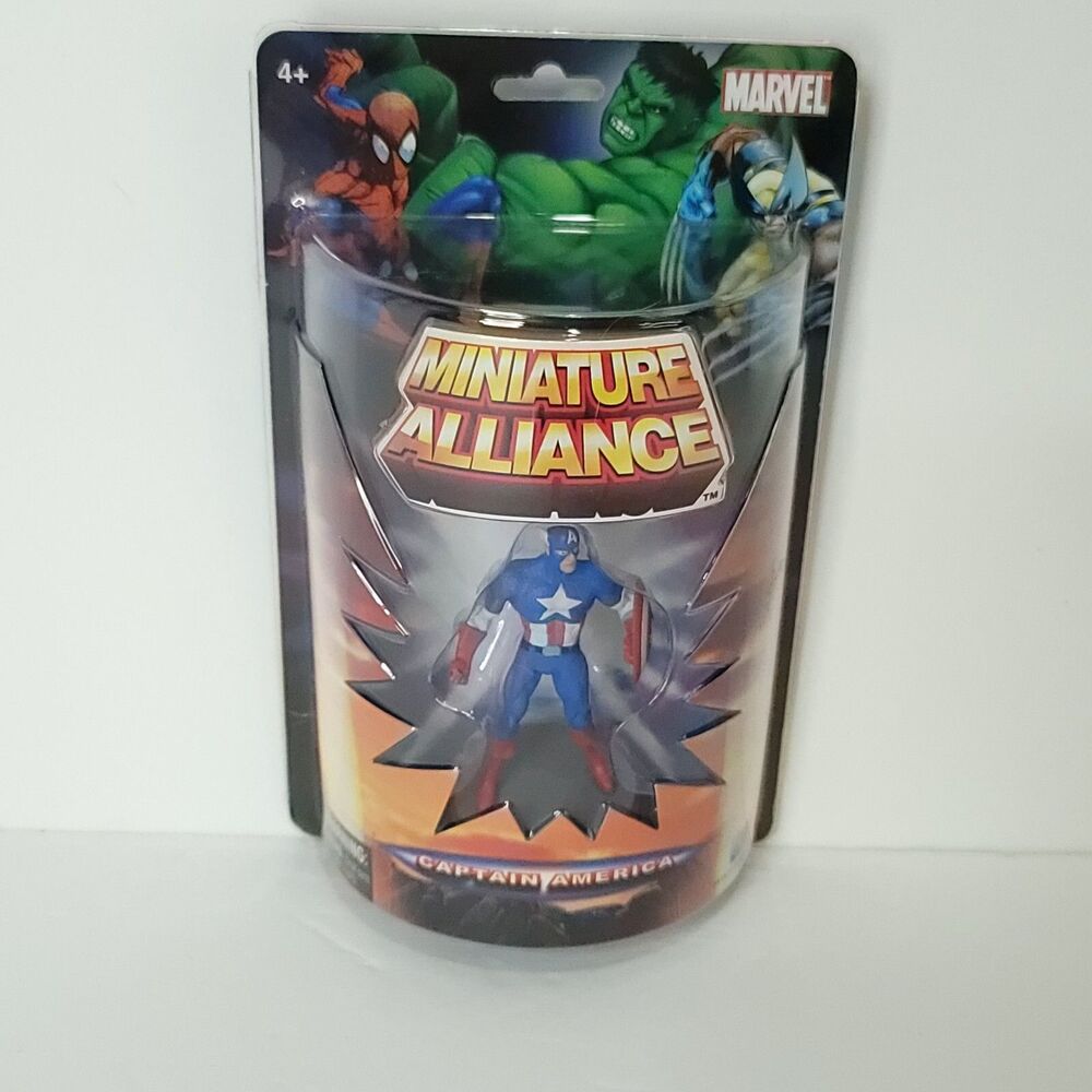 Marvel Universe Miniature Alliance Monogram Captain America New Sealed